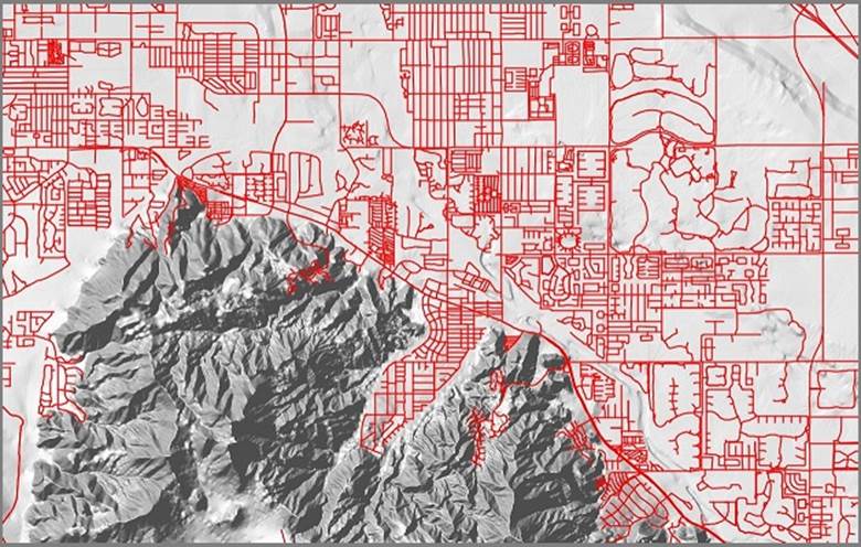 Elevation Geotiff Part Shaded Relief