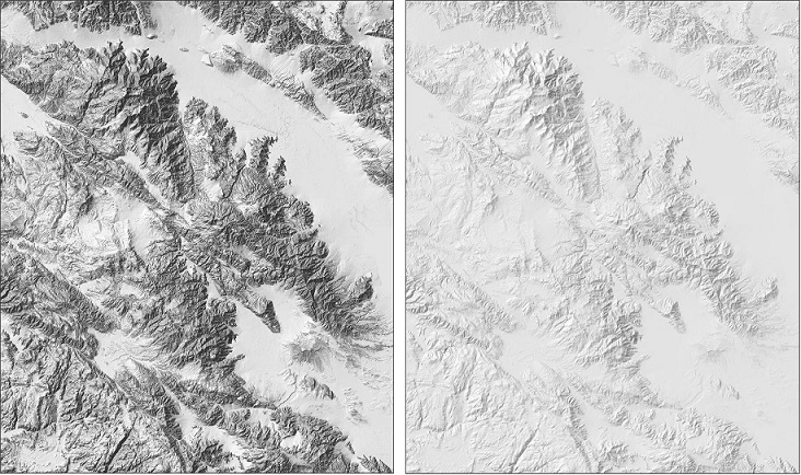 Elevation Geotiff Part Shaded Relief